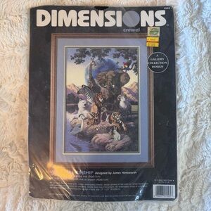 Vintage 1997 Dimensions Universal KinshipCrewel Embroidery Kit Brand New Sealed
